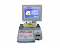 Весы с печатью этикеток CAS CL-7000-06S 3/6кг