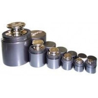 Гиря 50г, F2 OIML R 111-1 с головкой, в пластиковом футляре